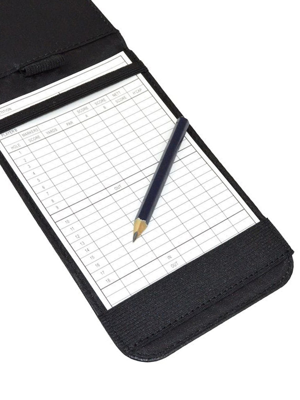 PGA Tour Golf Scorecard Holder Black GolfBox